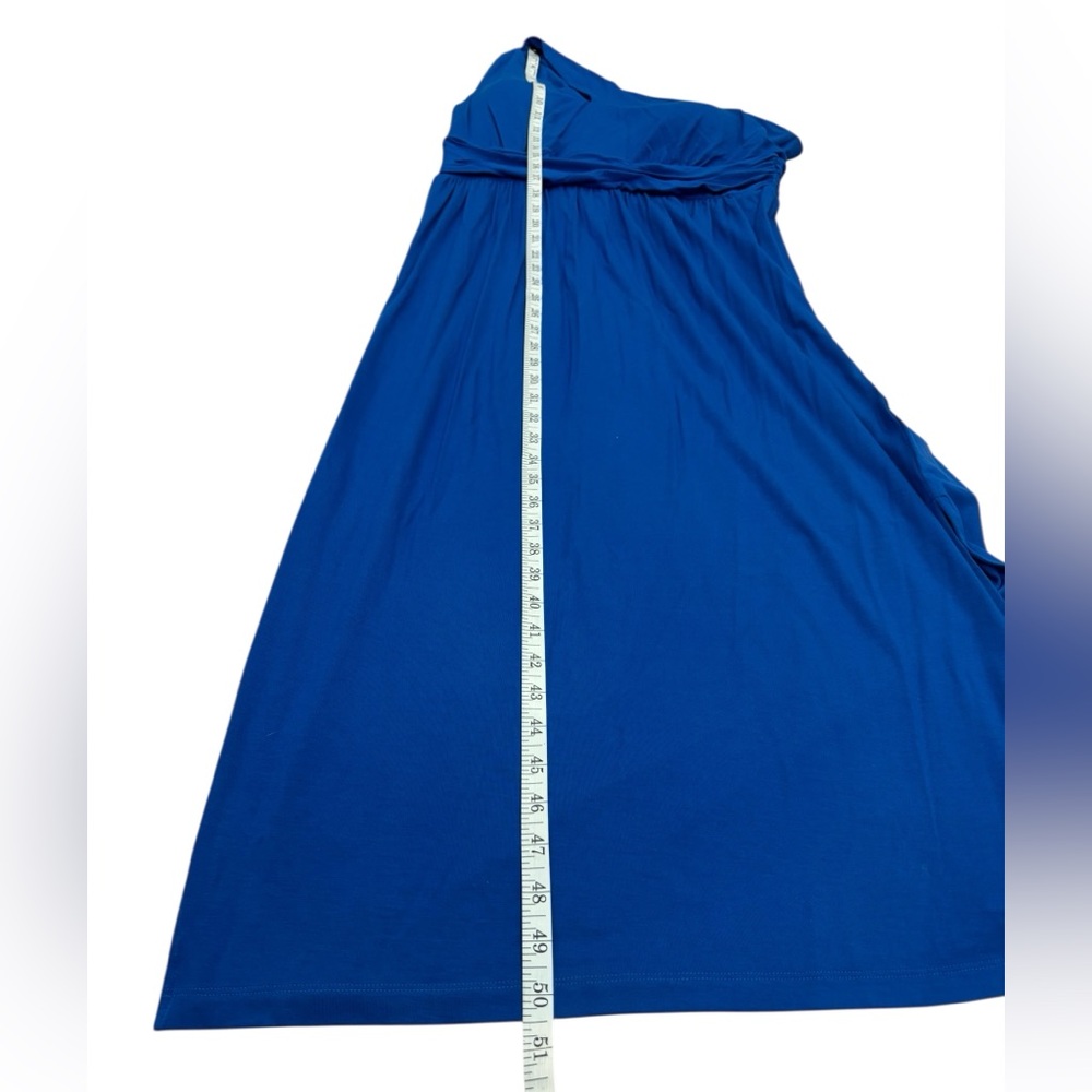 Lilly Pulitzer Cobalt Blue One Shoulder Maxi Dress - Picture 6 of 7